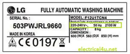 how much wattage can an electric box take|washing machine wattage limits.